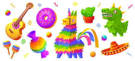 Pinata clip art cliparts stock vector and royalty free pinata clip art illustrations