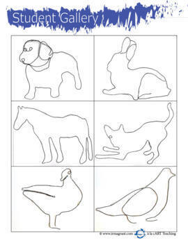Pablo picasso wire sculpted animals
