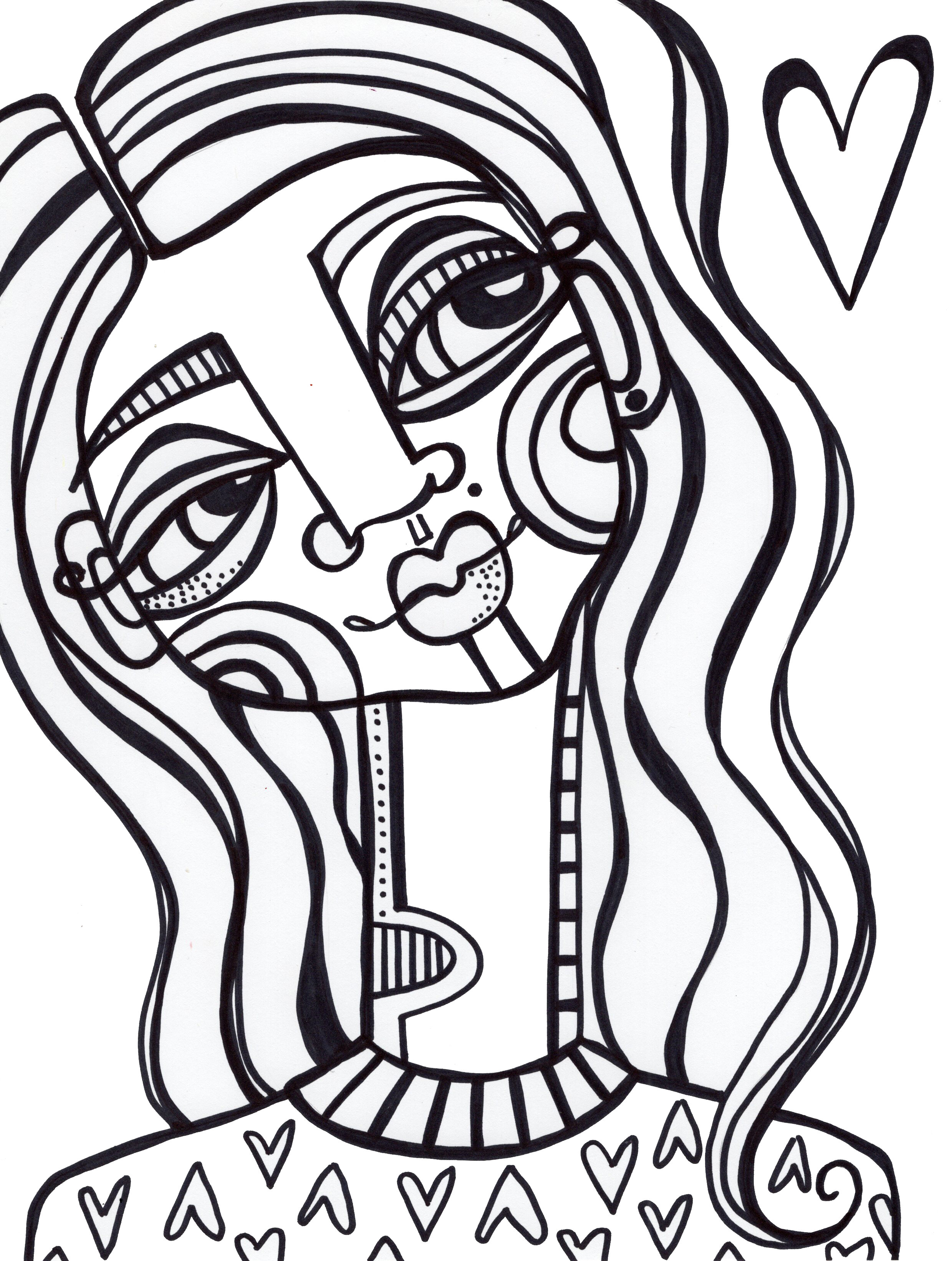 Tryittuesday jenny manno coloring pages â art trek
