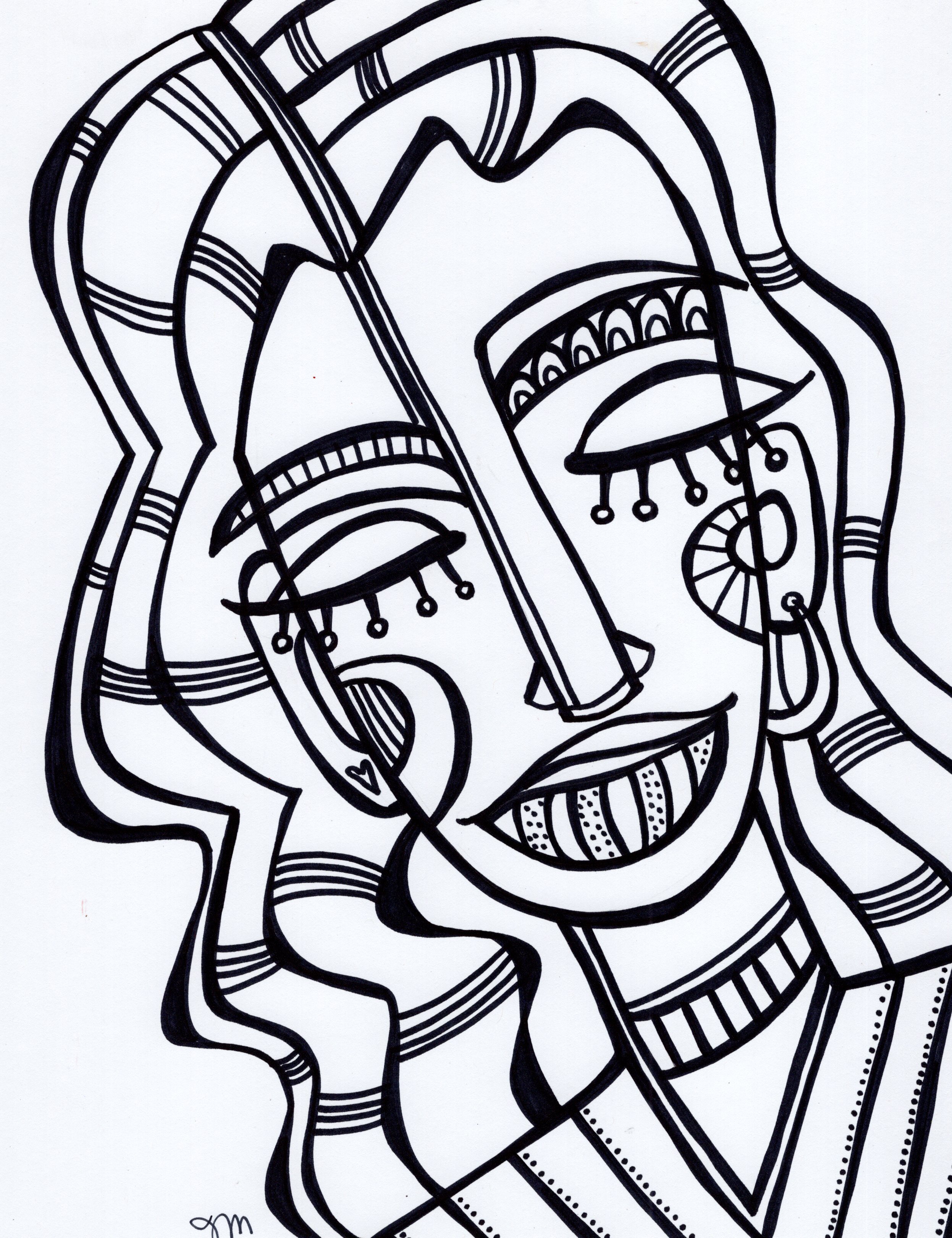 Tryittuesday jenny manno coloring pages â art trek