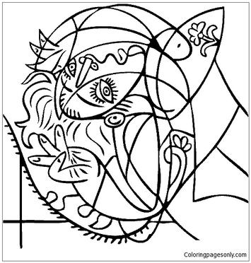 Famous paintings coloring pages