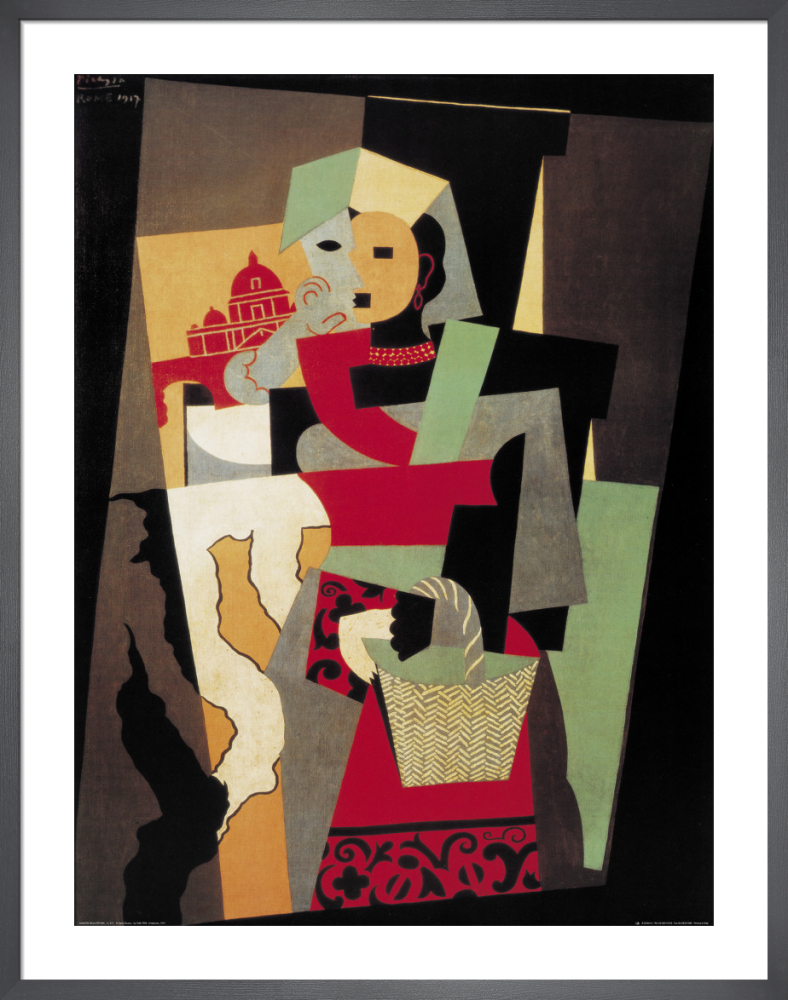 Litalienne art print by pablo picasso king mcgaw