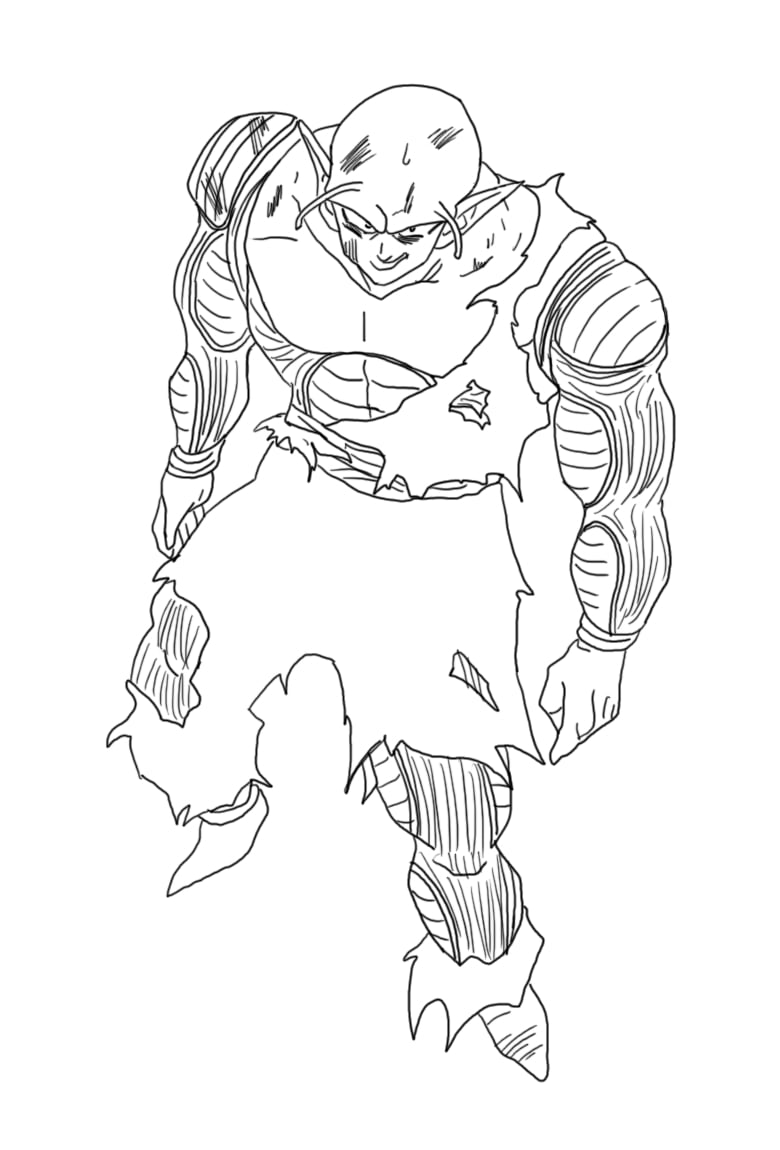 Printable piccolo coloring pages