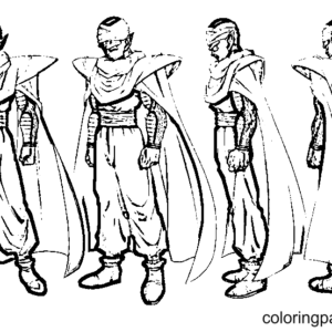 Dragon ball super super hero coloring pages printable for free download