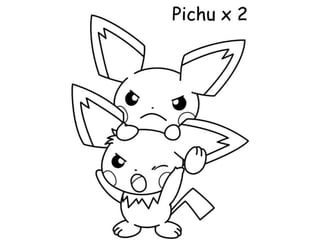 Pokemon colouring pages and kids colouring activities ppt