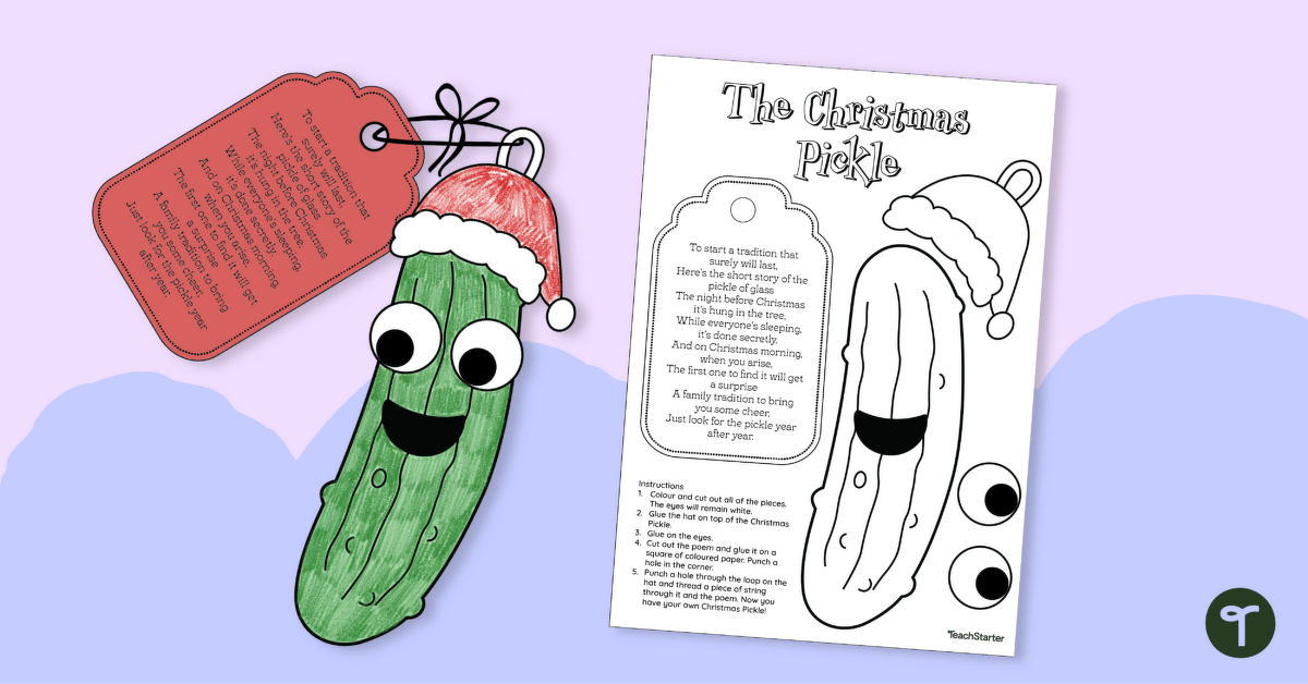 The christmas pickle