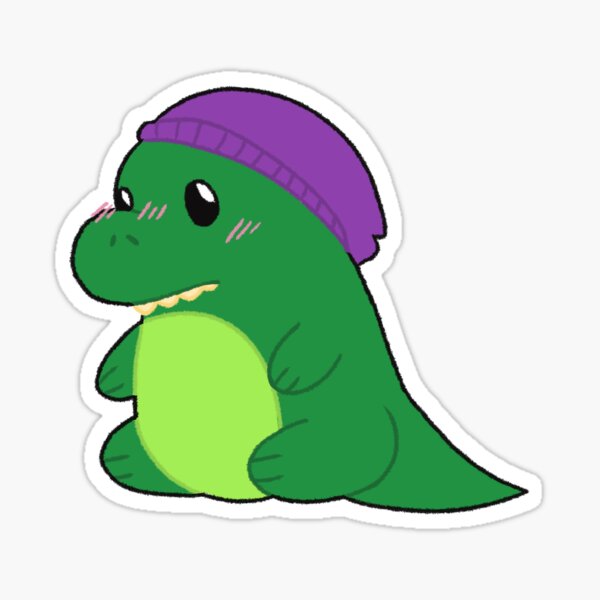 Dinosaur sticker for sale by hazeljo