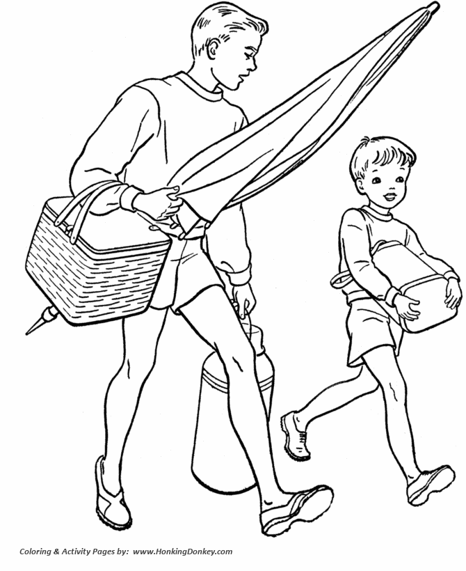 July th coloring pages