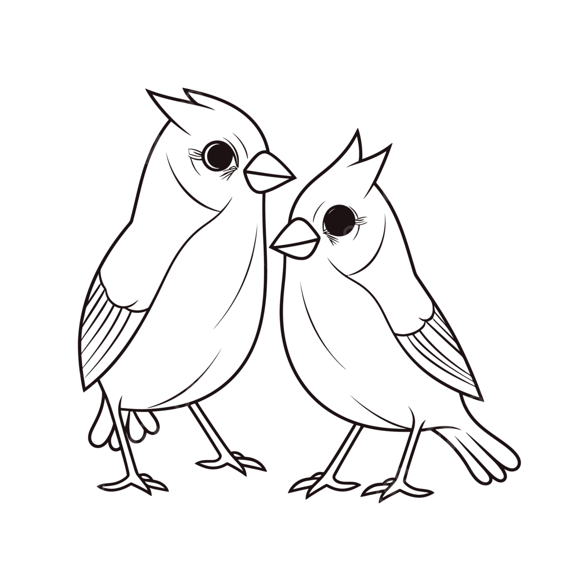 Dibujo de par pãjaros para colorear pãginas bozar vector png dibujos dibujo de pãjaro dibujo de ala dibujo de pareja png y vector para dcargar gratis