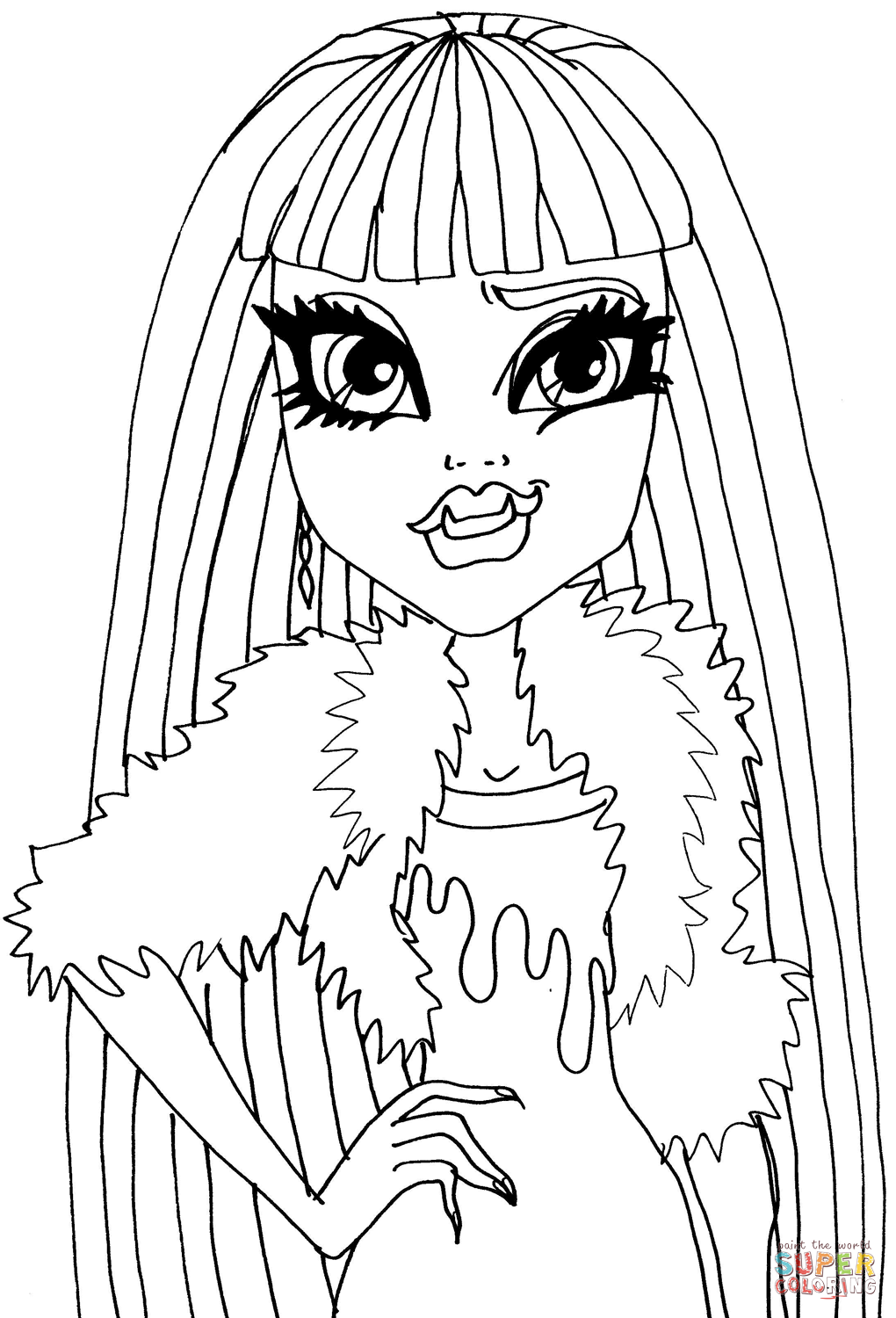 Picture day abbey bominable coloring page free printable coloring pages