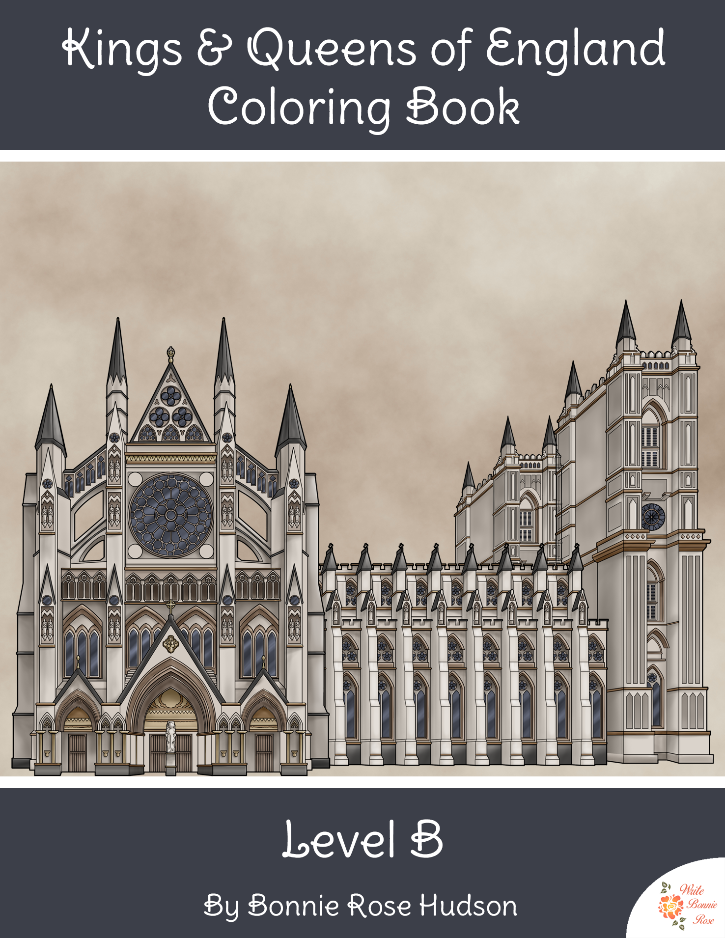 Kings and queens of england coloring book