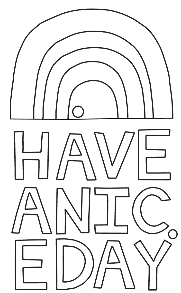 Colouring pages downloads â penticton arts council