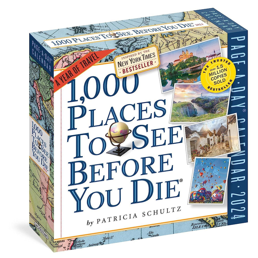 Places to see before you die color page