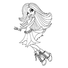 Top monster high coloring pages for your little ones