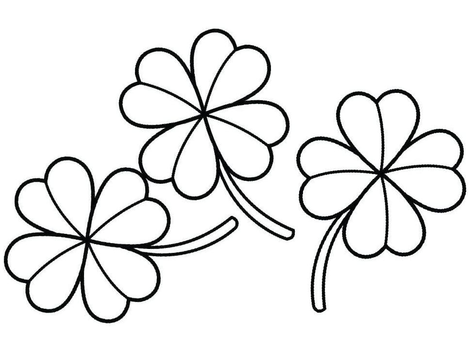 Four leaf clover coloring games