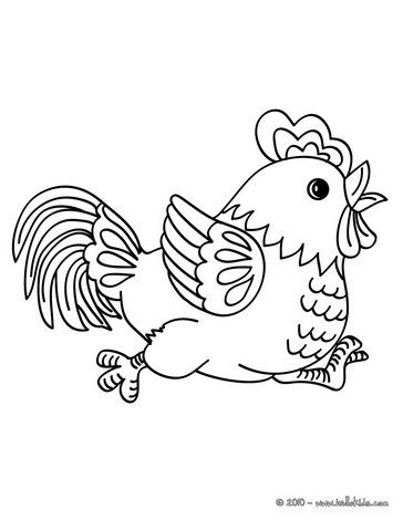 Rooster coloring page cute and amazing farm animals coloring page for kids more coloriâ animaux de la ferme ã colorier coloriage animaux de la ferme coloriage