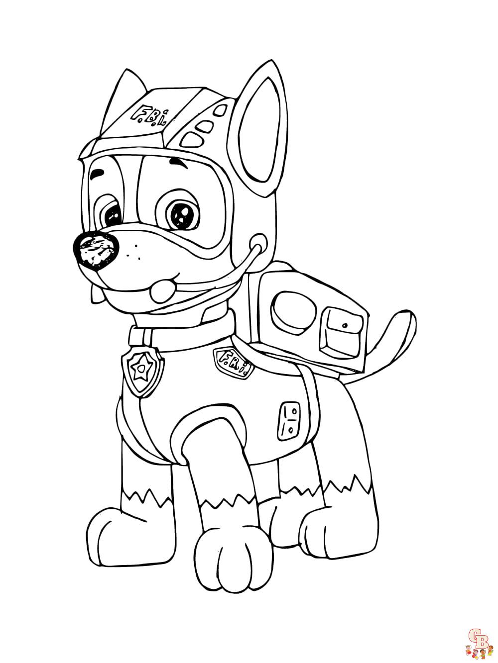 Discover the best free paw patrol coloring pages printable