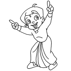 Top free printable chota bheem coloring pages online