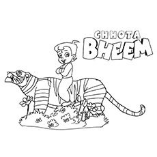 Top free printable chota bheem coloring pages online