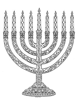 Menorah chanukah
