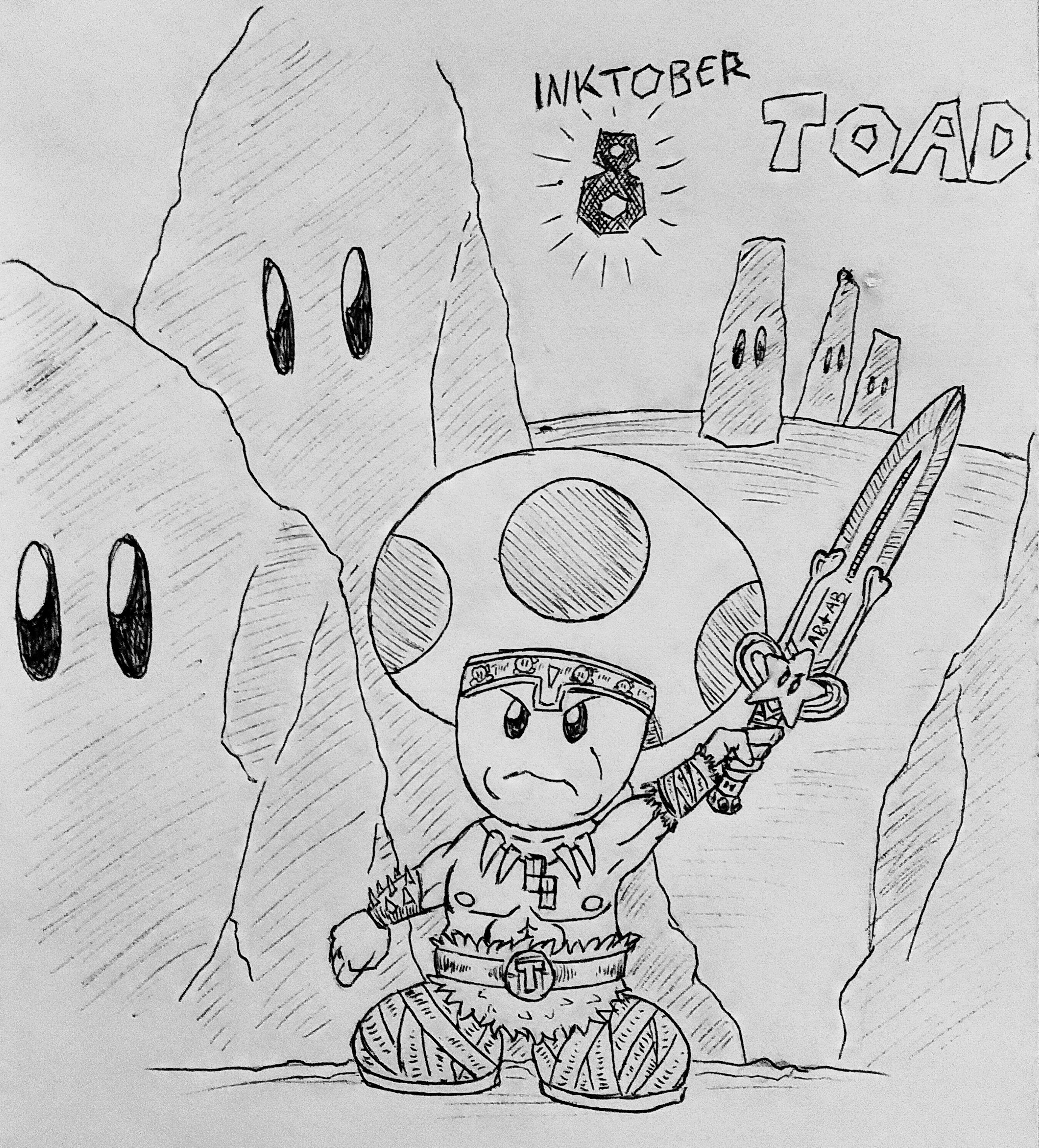 Super marios toad as conan rconanthebarbarian