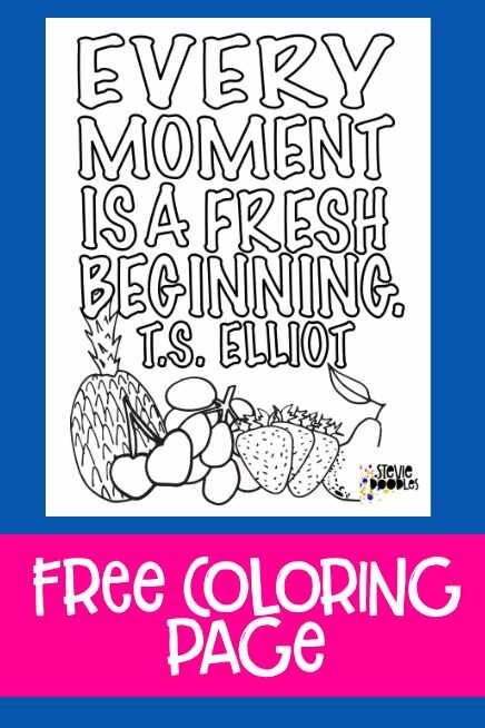 Every day is a new beginning