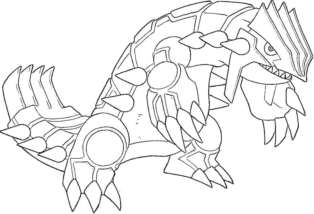 Chimchar pokemon coloring page
