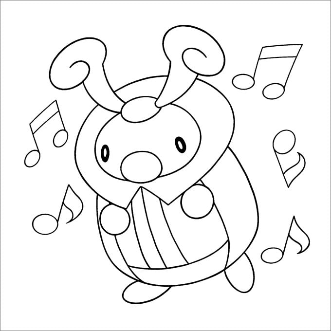 Pokemon coloring pages