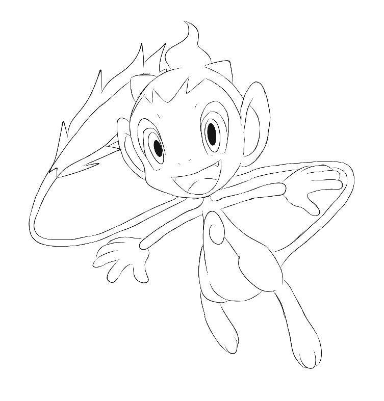 Chimchar x mew fusion pokãmon amino