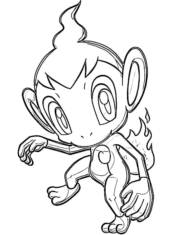 Chimchar malvorlagen