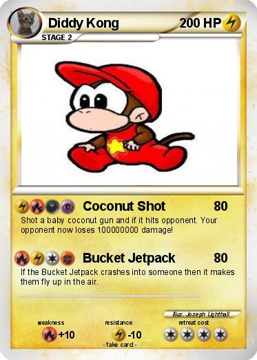 Pokemon diddy kong
