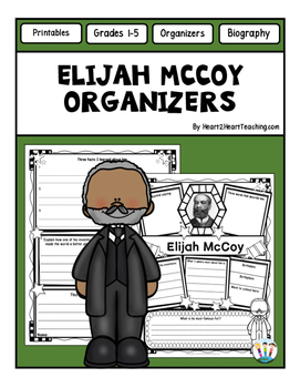 Elijah mccoy biography graphic organizer informational writing