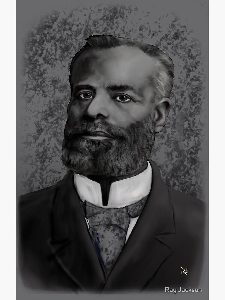 Elijah mccoy the real mccoy framed art print for sale by ray jackson