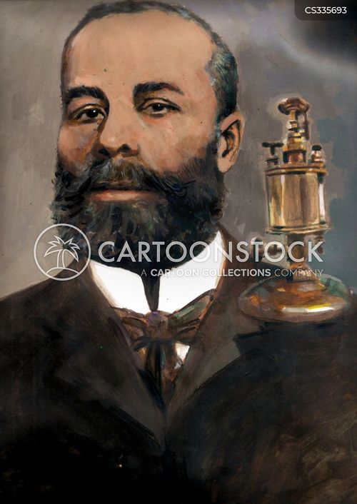 Elijah mccoy cartoons and ics