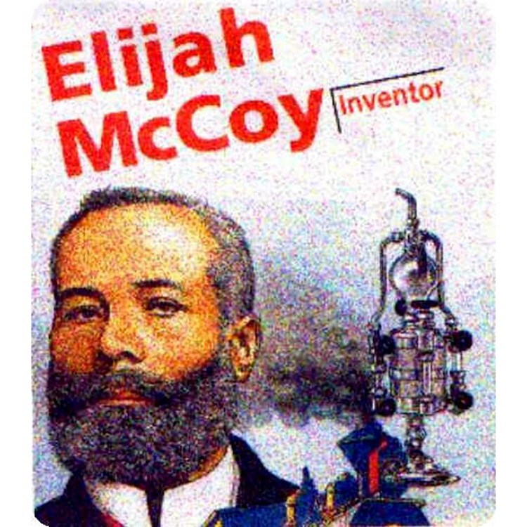 Elijah mccoy framed tile