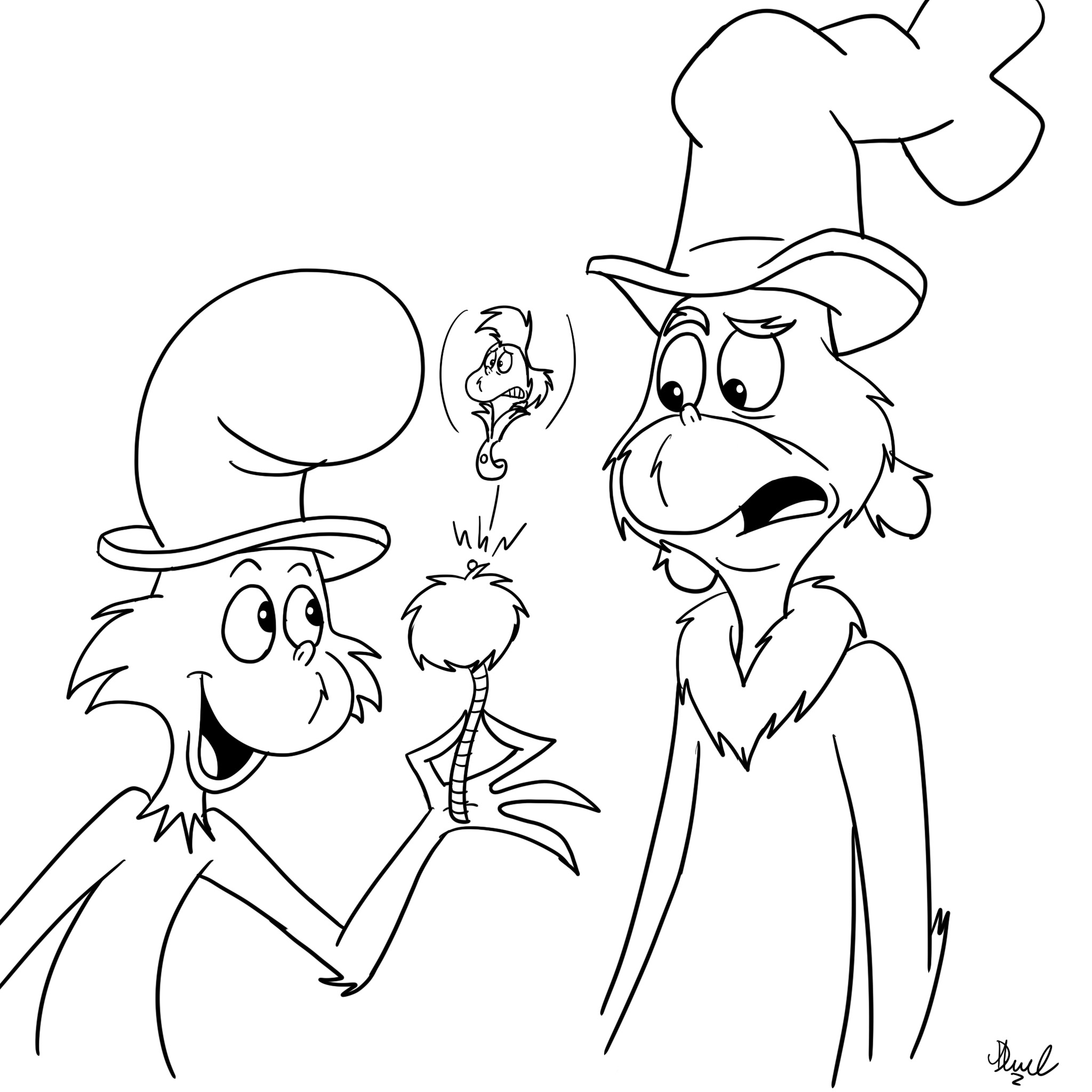 How about green eggs and ham with a who by fanartist on