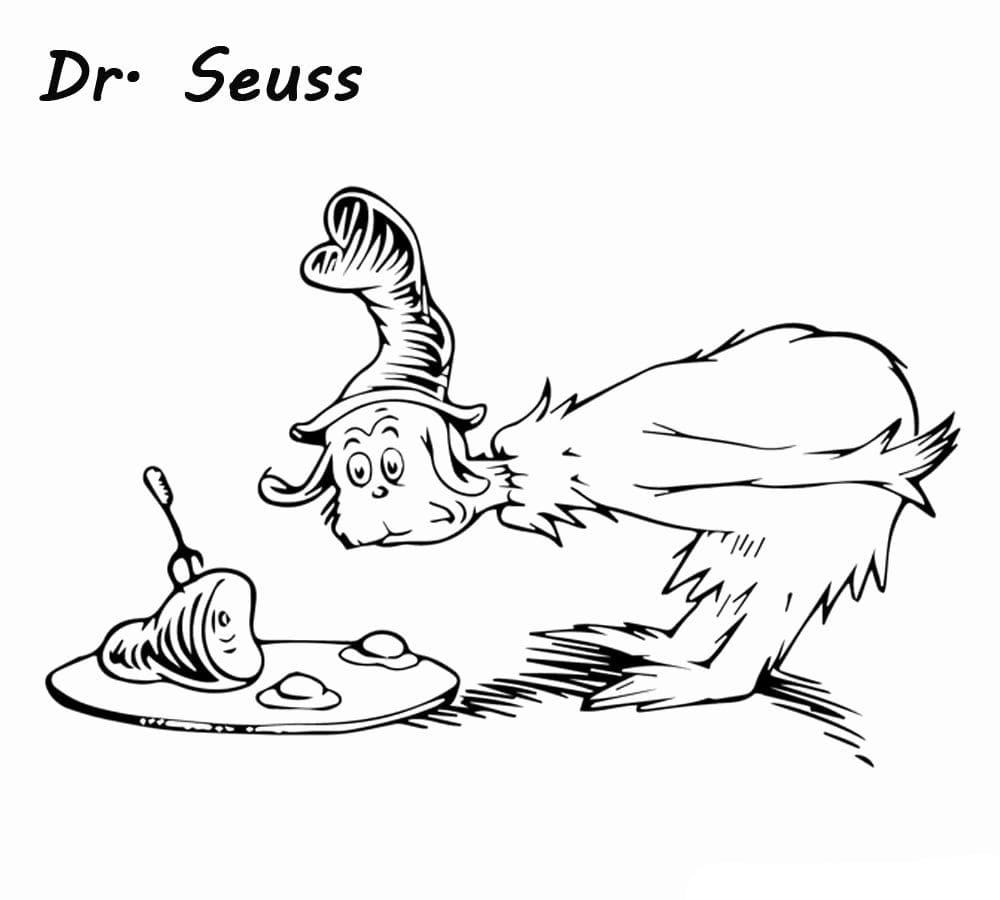 Green eggs and ham coloring pages wonder day â coloring pages for children and adults