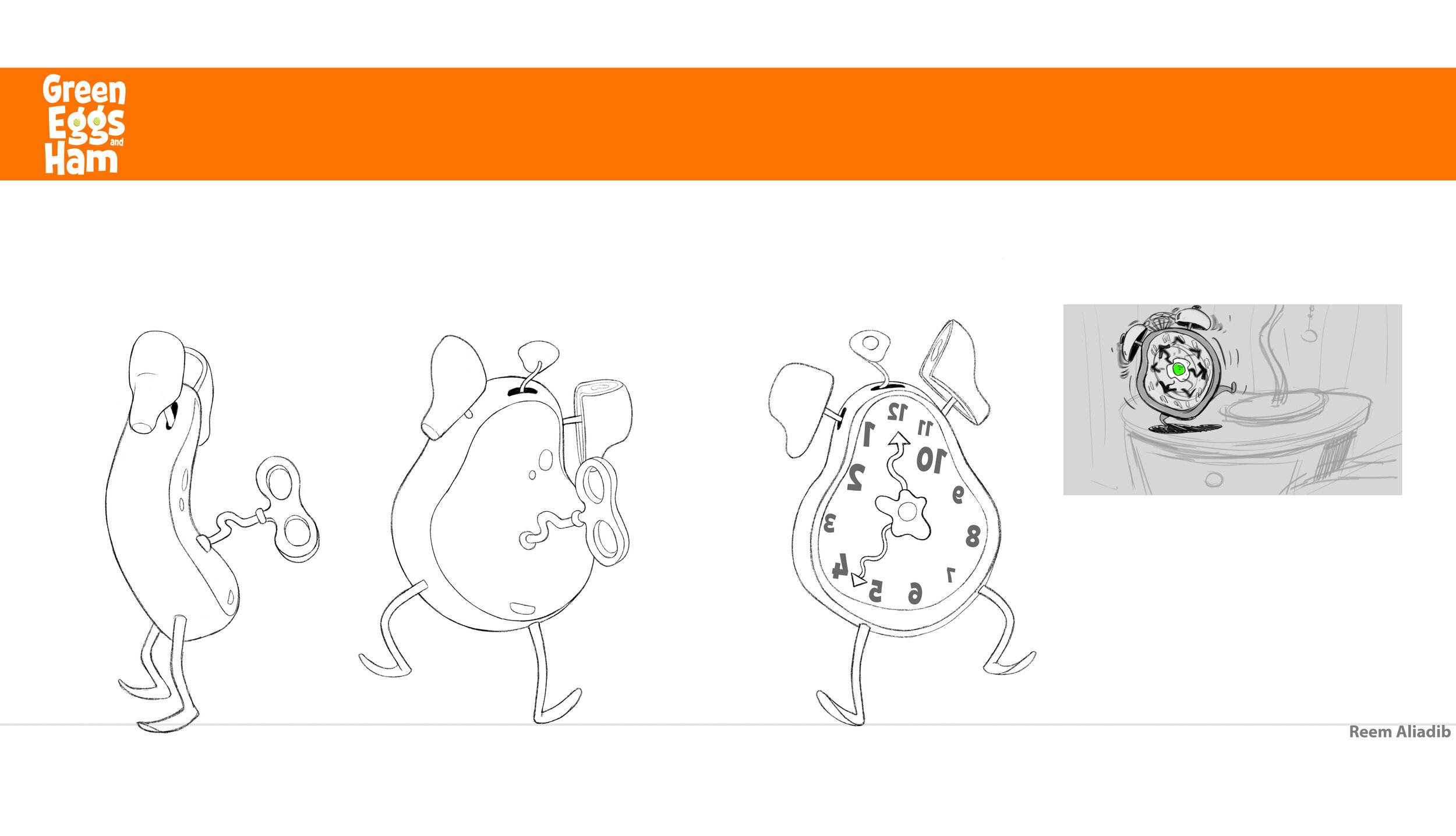 Green eggs and ham characters â ali adeeb