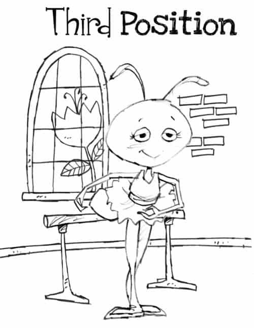 Rhee golds dancelife coloring pages set
