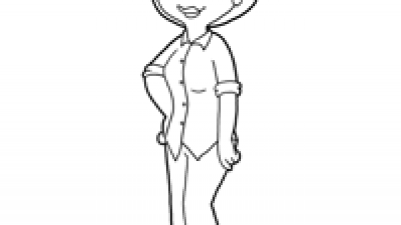How to draw lois griffin from family guy with easy step by step lesson