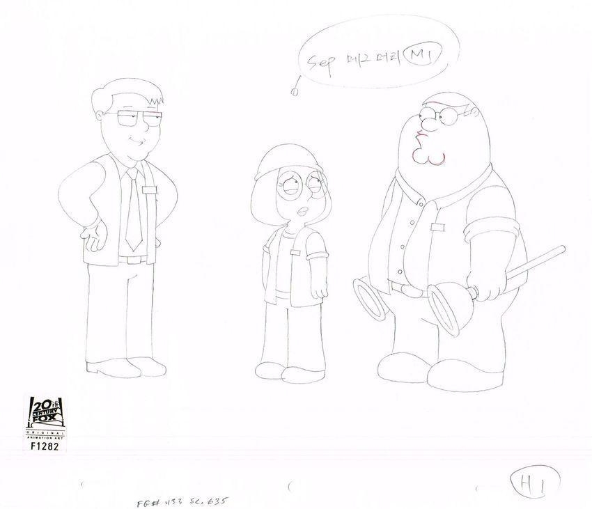 Peter griffin and meg from family guy