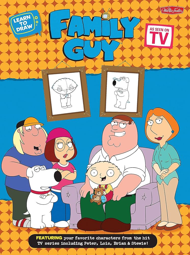 Learn to draw family guy featuring your favorite characters from the hit tv series including peter lois brian and stewie licensed learn to draw walter foster creative team books
