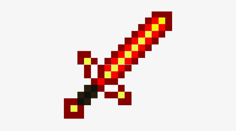 Minecraft papercraft sword