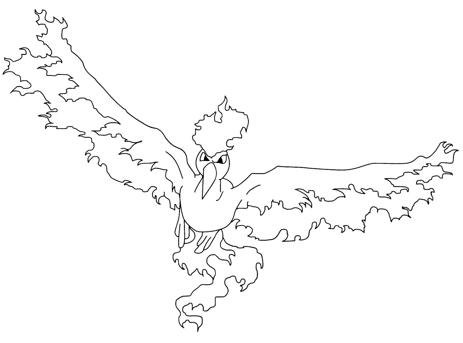 Moltres pokemon coloring pages pokemon coloring pages moltres pokemon dinosaur coloring pages