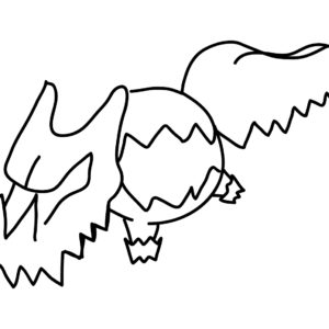 Regidrago coloring pages printable for free download