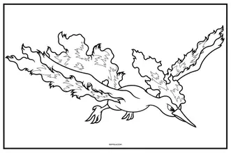 Legendary pokãmon coloring pages