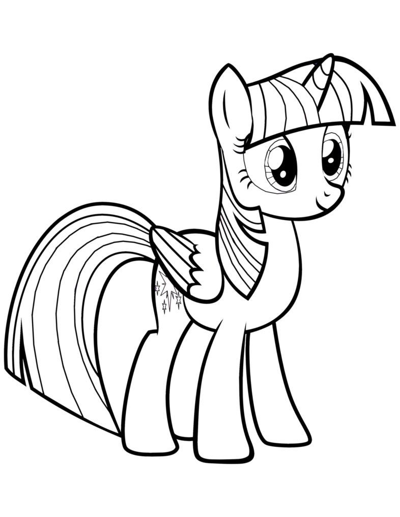 Twilight sparkle coloring pages