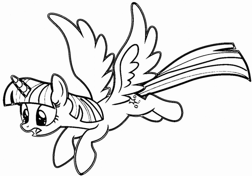 Twilight sparkle coloring pages