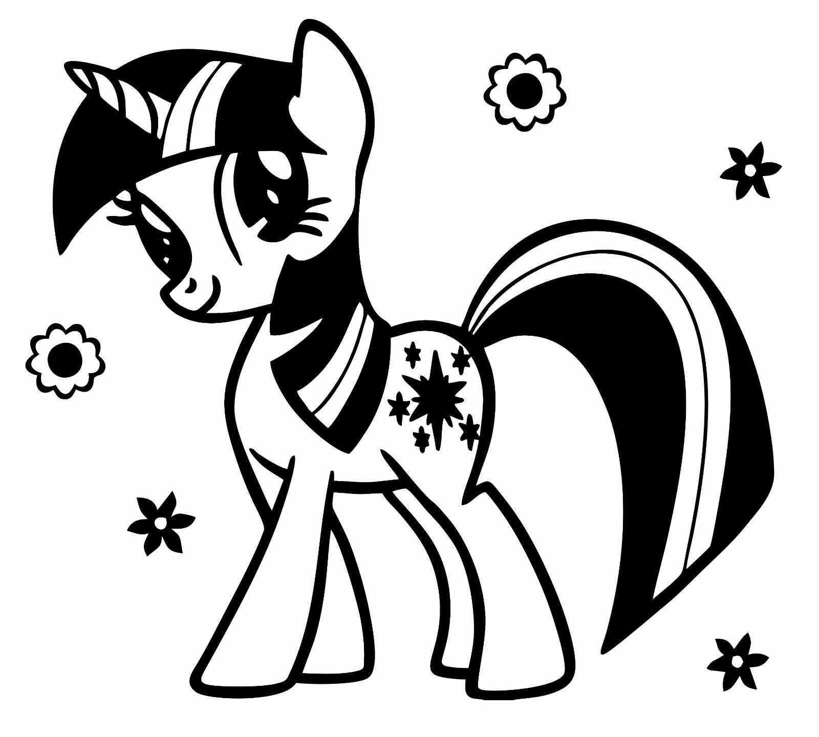 Cartoon series my little pony home decor twilight sparkle vinyl wall decal x