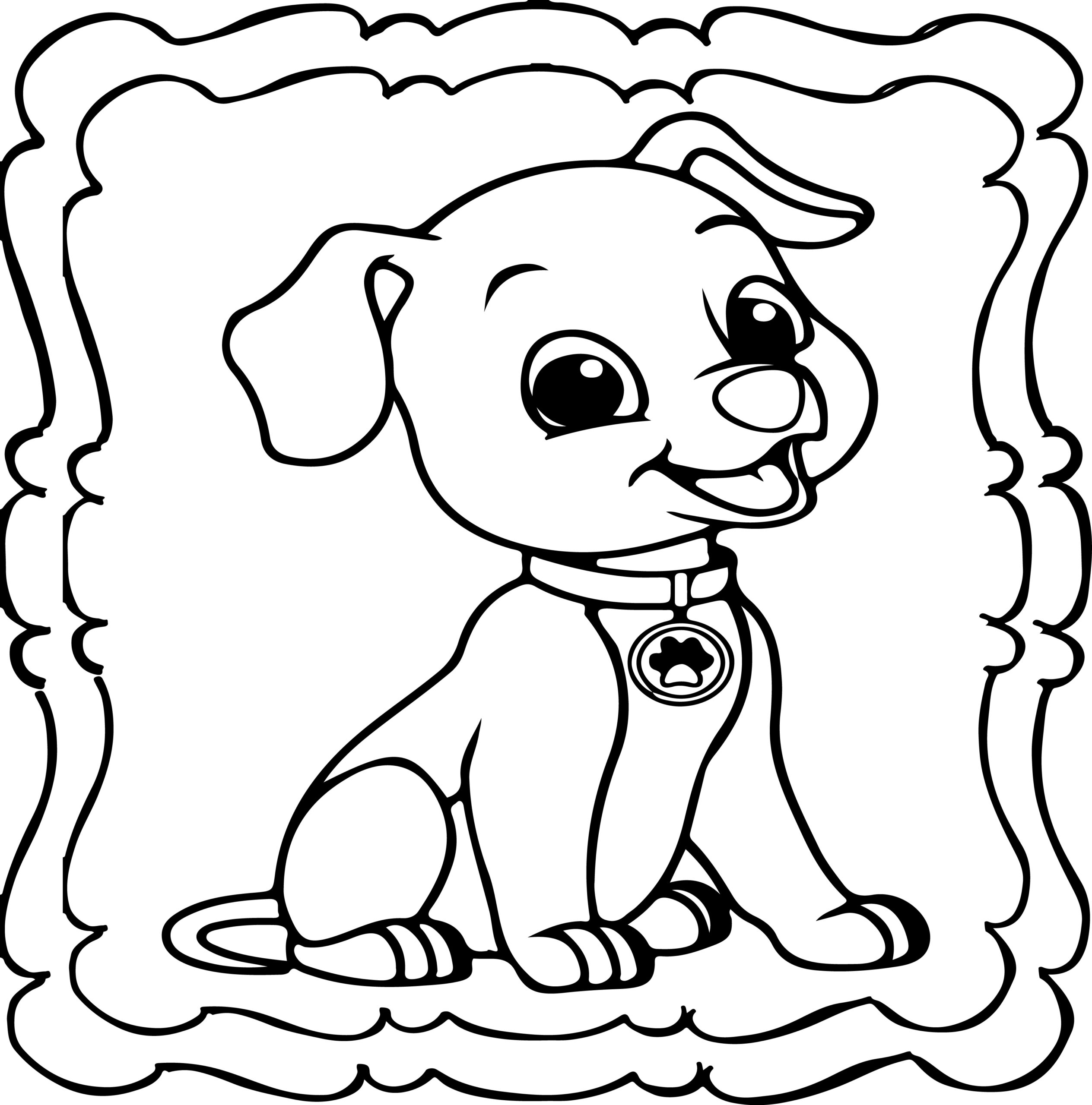 Dogs and puppies coloring book easy and fun puppy coloring book for kids made by teachers
